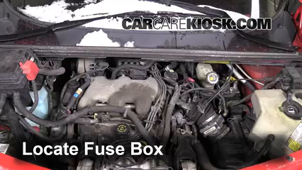2001 Pontiac Aztek 3.4L V6 Fuse (Engine) Check